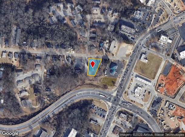  537 West Ave, Gainesville, GA Parcel Map