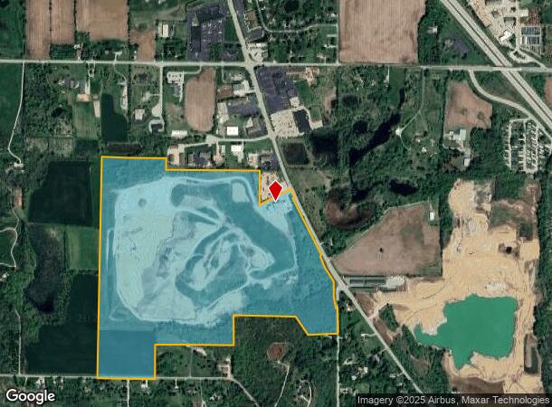  1097 State Road 175, Hubertus, WI Parcel Map