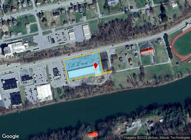 718 Broad St, New Bethlehem, PA Parcel Map