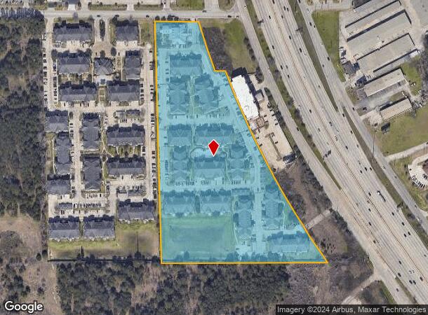  201 Pruitt Rd, Spring, TX Parcel Map