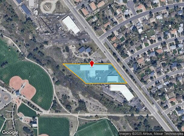 607 S Gilbert St, Castle Rock, CO Parcel Map