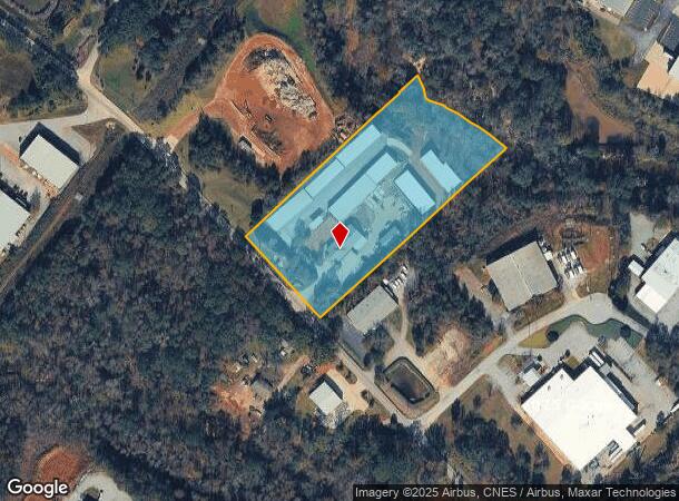  1443 S Batesville Rd, Greer, SC Parcel Map