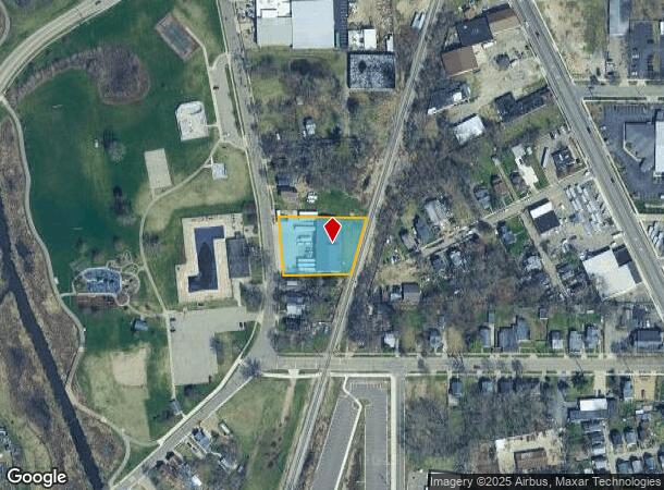 923 Walter St, Kalamazoo, MI Parcel Map