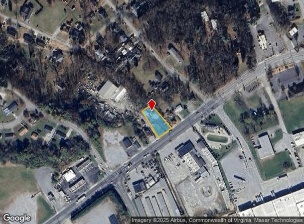 2229 W Main St, Salem, VA Parcel Map