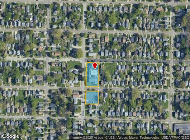  2015 2025 Sw 12Th St Sw, Akron, OH Parcel Map