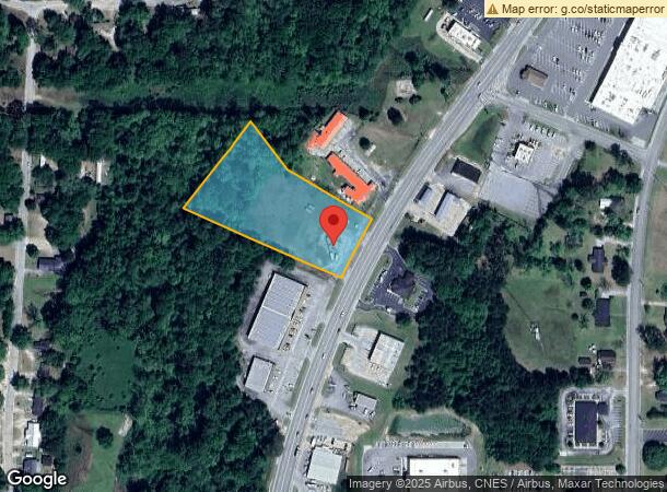  320 N Duval St, Claxton, GA Parcel Map