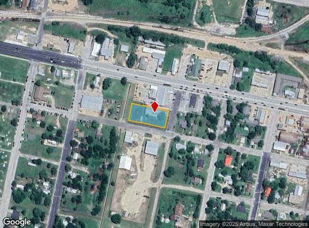 185 S Titus St, Giddings, TX Parcel Map