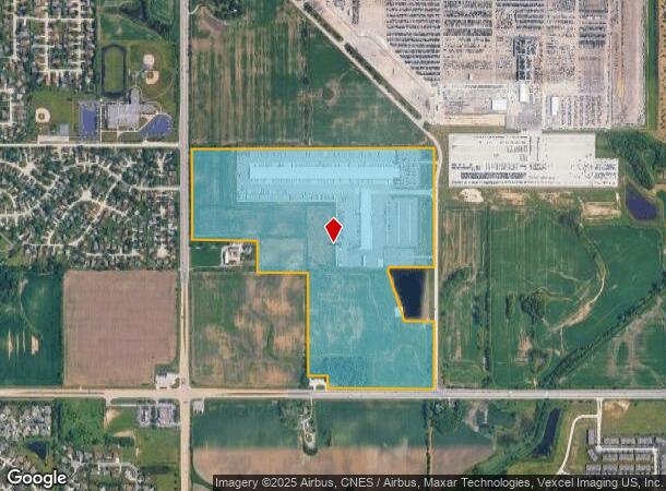  20710 Cox Ave, Matteson, IL Parcel Map