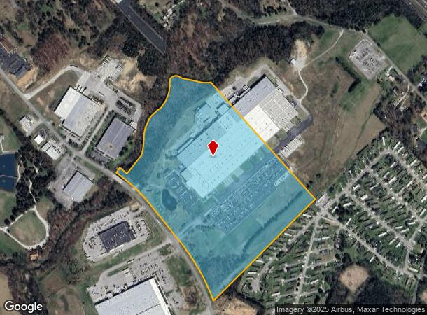 221 Frank L Diggs Dr, Clinton, TN Parcel Map