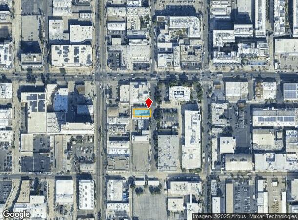  1041 N Mccadden Pl, Los Angeles, CA Parcel Map