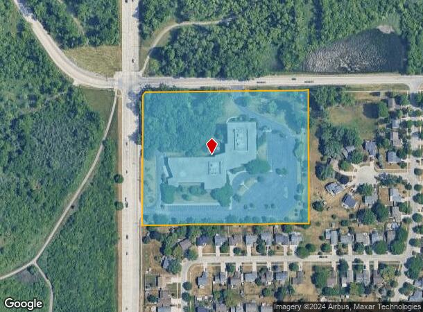  1 E Bode Rd, Streamwood, IL Parcel Map