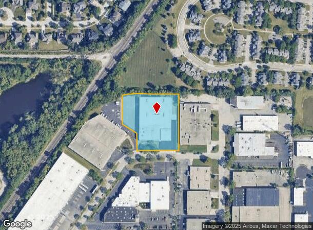 1870 Elmdale Ave, Glenview, IL Parcel Map