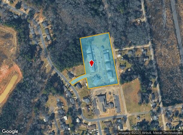 1802 Elm St, Henderson, TX Parcel Map