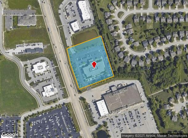 10801 N Michigan Rd, Carmel, IN Parcel Map