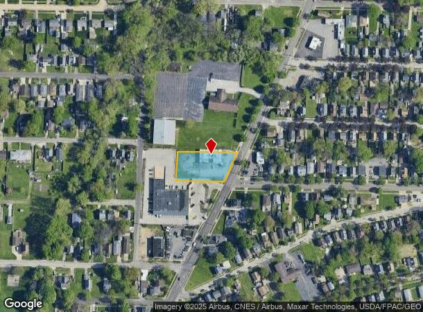  2376 East Ave, Akron, OH Parcel Map