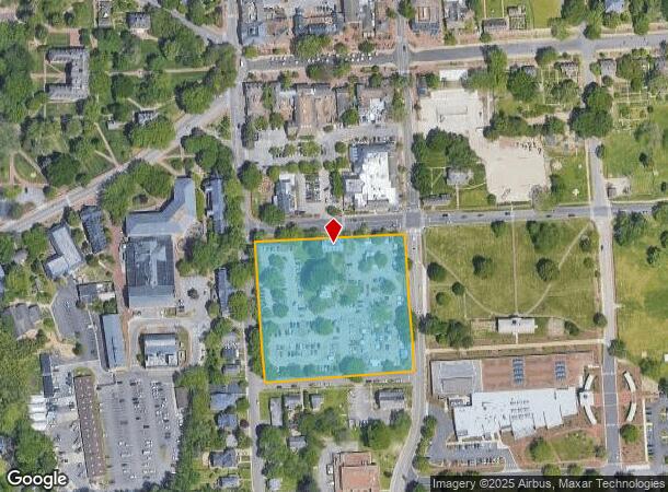  410 W Francis St, Williamsburg, VA Parcel Map