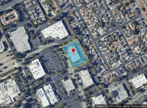  4151 Burton Dr, Santa Clara, CA Parcel Map