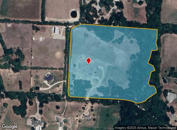  172 Burks Rd, Whitewright, TX Parcel Map