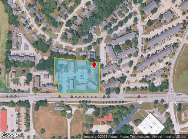  2900 Bob Billings Pkwy, Lawrence, KS Parcel Map