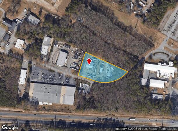  165 Collins Industrial Blvd, Athens, GA Parcel Map