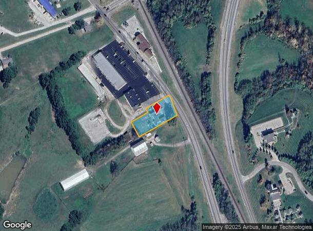  126 S Main St, Dry Ridge, KY Parcel Map