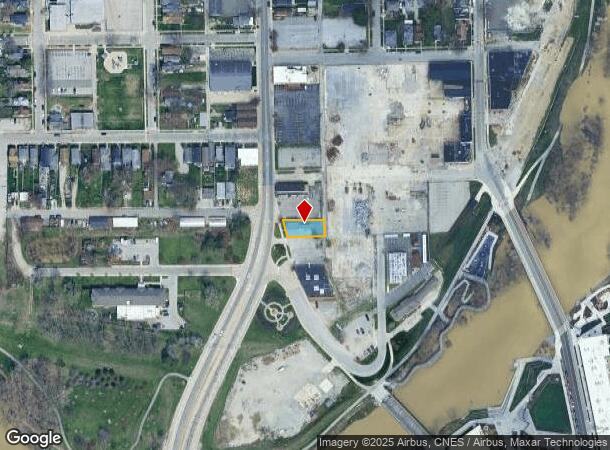 1116 N Wells St, Fort Wayne, IN Parcel Map