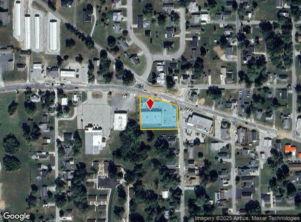 1100 W Mulberry St, Salem, IN Parcel Map