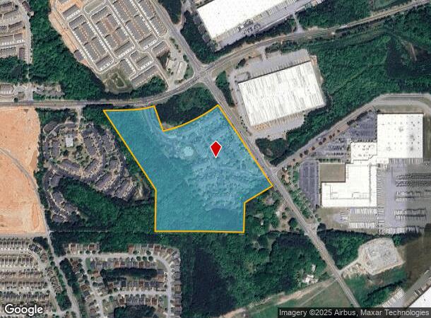  7795 Spence Rd, Fairburn, GA Parcel Map