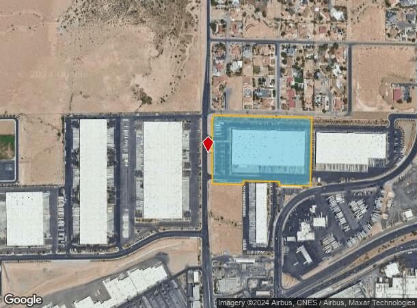  7970 S Valley View Blvd, Las Vegas, NV Parcel Map