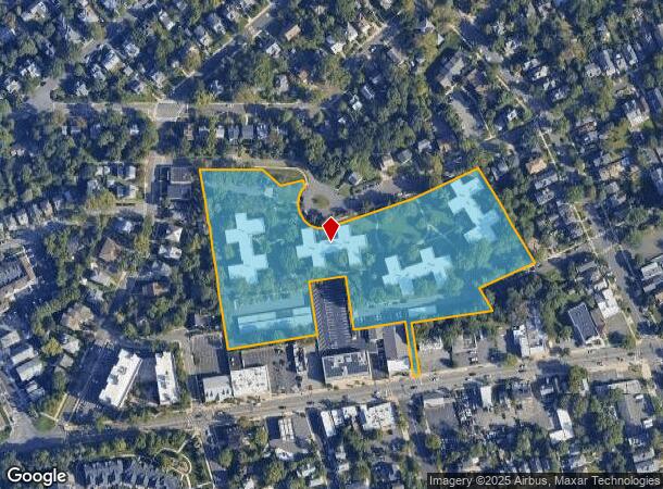 110 Montgomery St, Highland Park, NJ Parcel Map