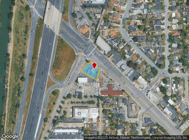  1301 Camden Ave, Campbell, CA Parcel Map
