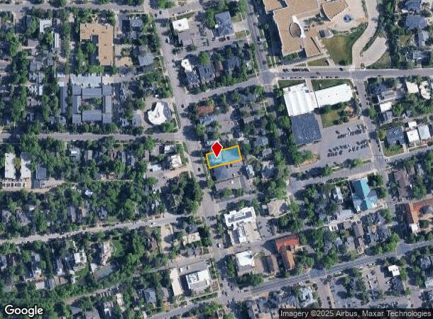  2338 Broadway St, Boulder, CO Parcel Map