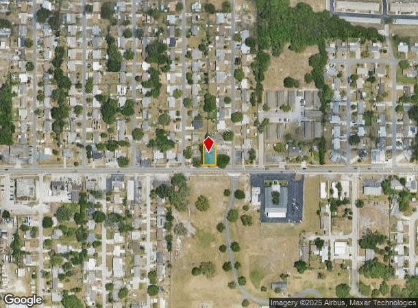  5201 Trouble Creek Rd, New Port Richey, FL Parcel Map