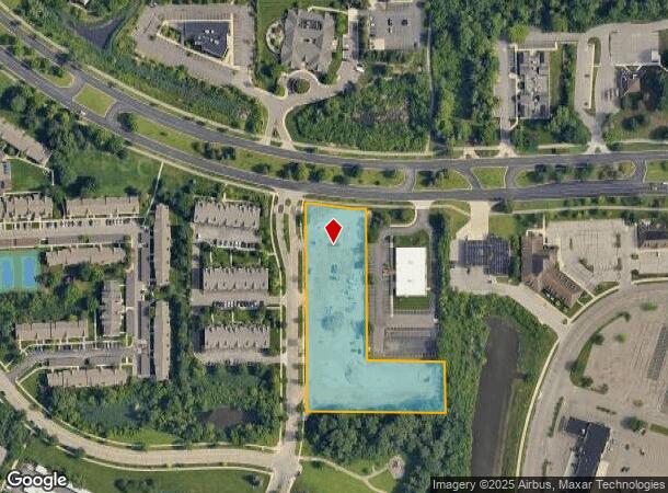 361 W Eisenhower Pky, Ann Arbor, MI Parcel Map