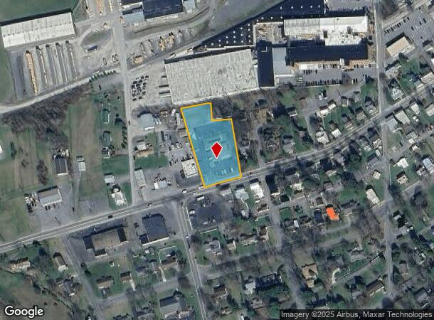  914 Chestnut St, Mifflinburg, PA Parcel Map