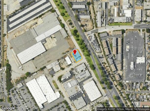  7601 Baldwin Pl, Whittier, CA Parcel Map