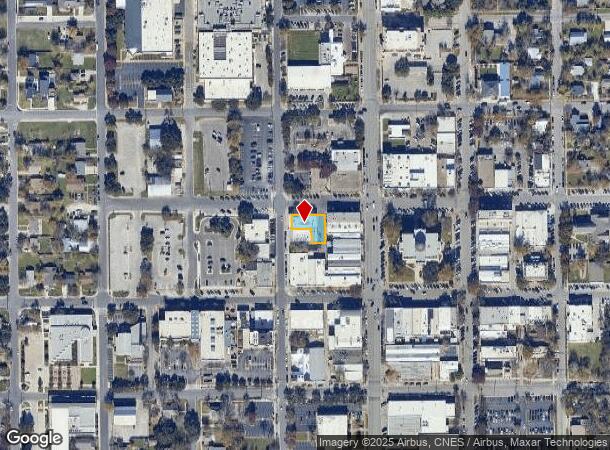 212 W 7Th St, Georgetown, TX Parcel Map