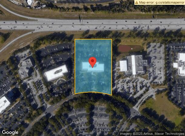  10407 Centurion Pky N, Jacksonville, FL Parcel Map