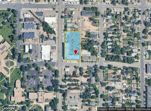  1628 8Th Ave, Greeley, CO Parcel Map