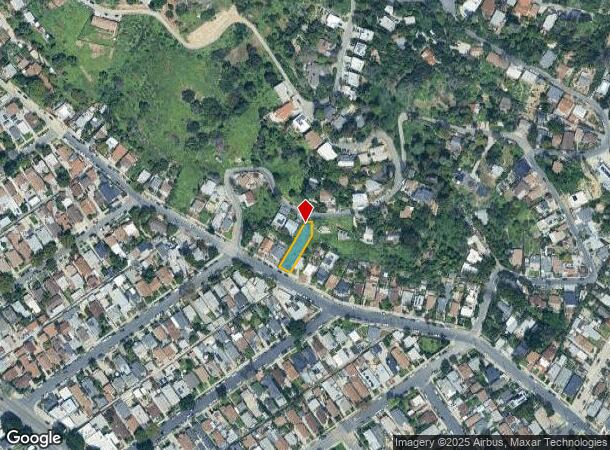 3550 Tacoma Ave, Los Angeles, CA Parcel Map