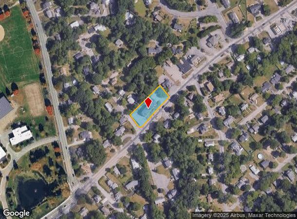 284 Main St, Walpole, MA Parcel Map