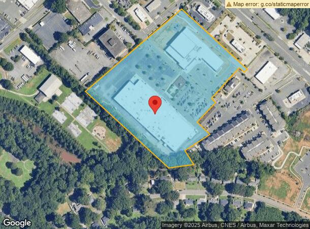  2701 Freedom Dr, Charlotte, NC Parcel Map