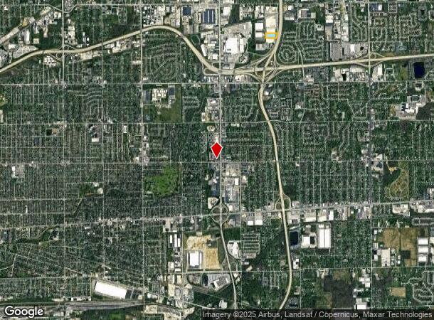  2700 N Enterprise St, Indianapolis, IN Parcel Map