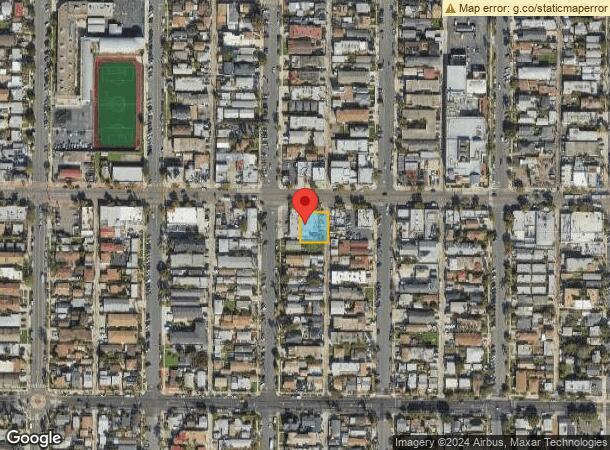  3615 University Ave, San Diego, CA Parcel Map