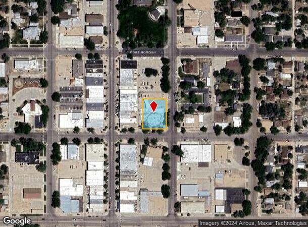  123 E Kiowa Ave, Fort Morgan, CO Parcel Map