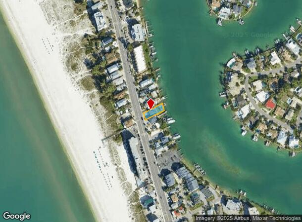 10021 Gulf Blvd, Treasure Island, FL Parcel Map