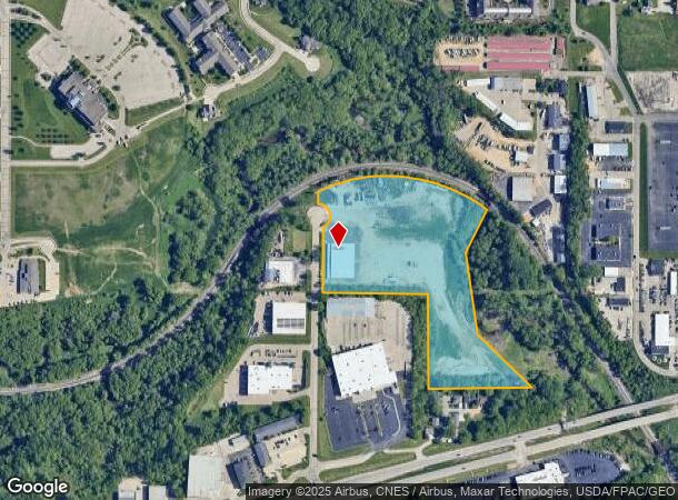 190 N Crescent Rdg, Dubuque, IA Parcel Map