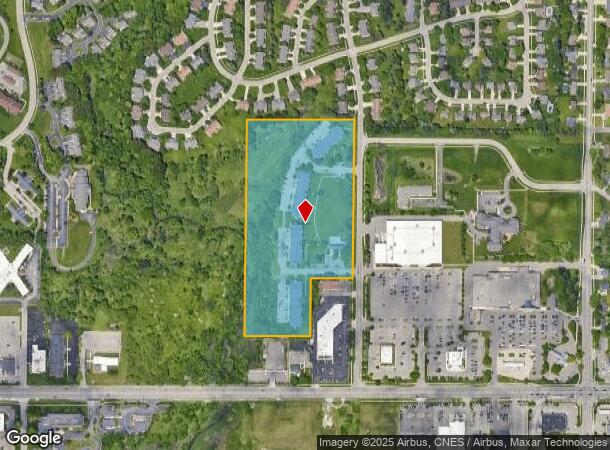  831 Brookside Dr, Lansing, MI Parcel Map