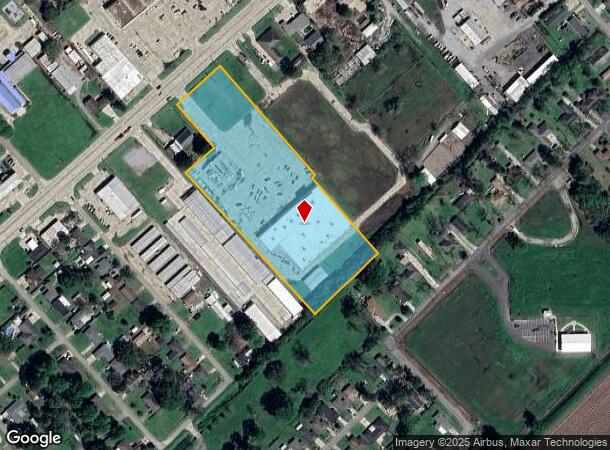 58485 Belleview Rd, Plaquemine, LA Parcel Map