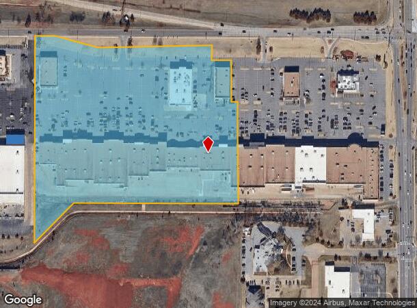  2300 W Memorial Rd, Oklahoma City, OK Parcel Map